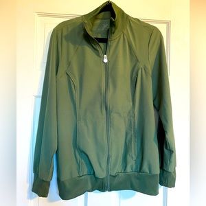 Cherokee Infinity Olive Scrub jacket - Women's Medium